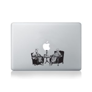 MacBook Aufkleber Manifestant Banksy - MacManiack Deutschland